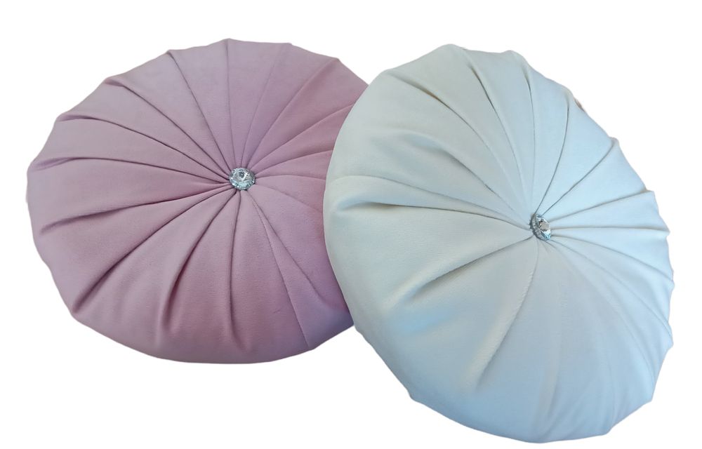 Poduszka okrągła dekoracja wnętrz