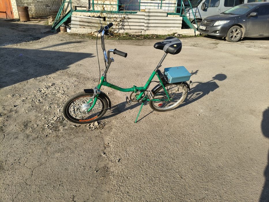 Электровелосипед складной
