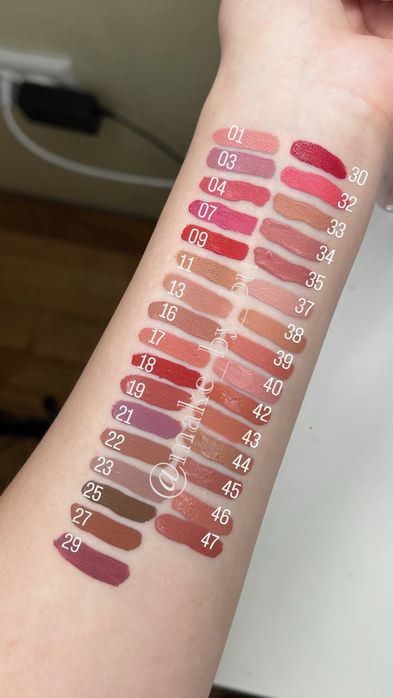 Помади Golden Rose longstay velvety matte lipcolour голден роуз