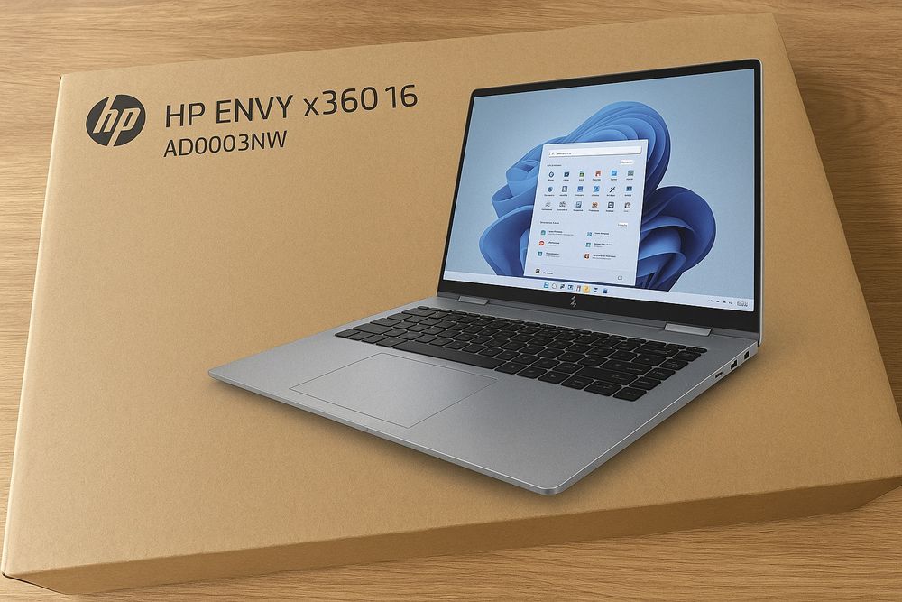 laptop HP Envy x360 16 AD0003NW Nowy/ okazja