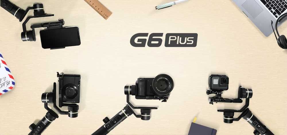 Mały gimbal FeiyuTech G6 Plus na Kamerę, GoPro, Smartfon (telefon)