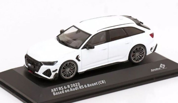 Solido 1:43 audi rs6 avant c8 ano 2022