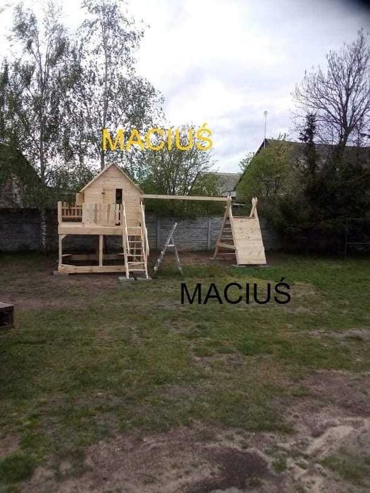 plac zabaw smerfuś