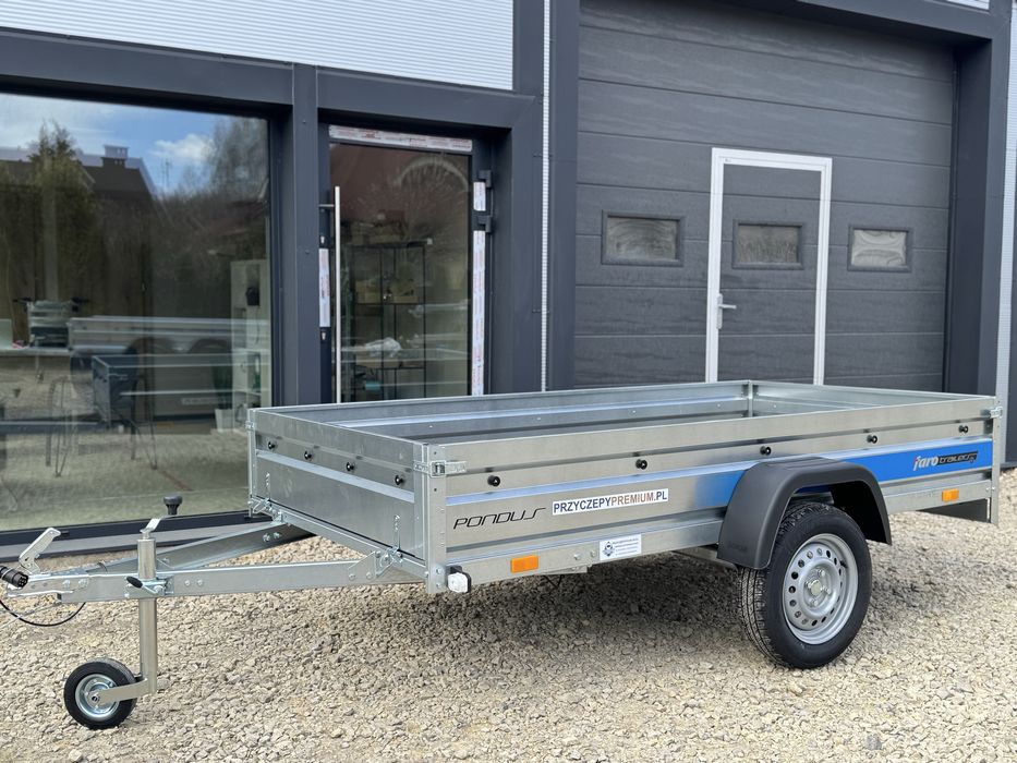Przyczepa FARO Pondus 263x130 Polski Producent Plyty OSB Kartongips