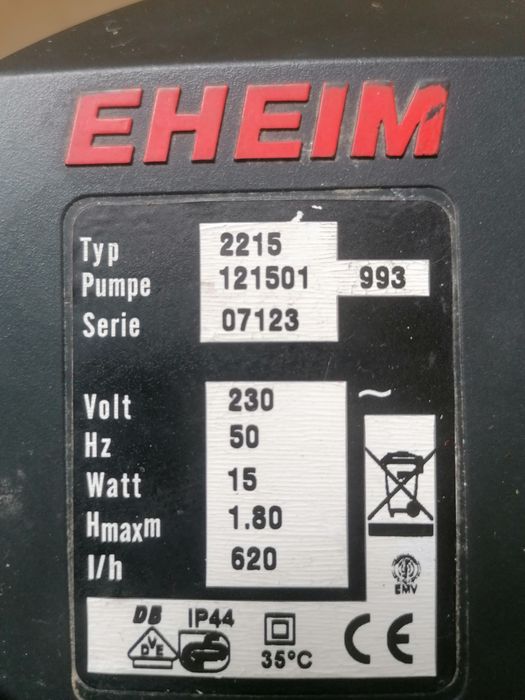 Filtro aquário EHEIM 2215