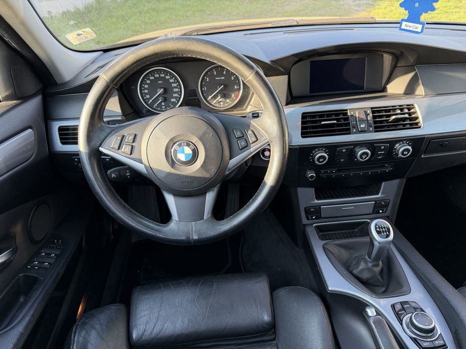 BMW E61 523i 2.5 benzyna | Panorama | Skóra | Xenon | Polska |