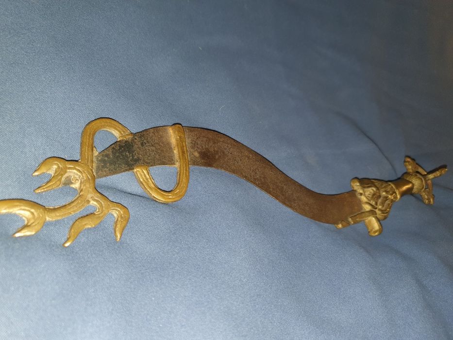 Miecz sztylet kindżał ognisty buddyjski ceremonialny Dorie Varja Tybet