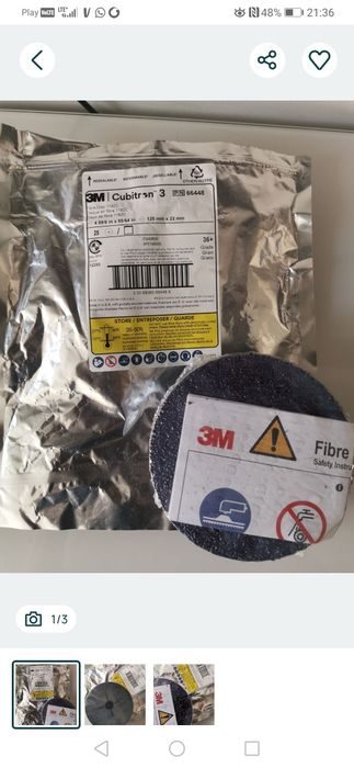 3M Cubitron II dyski ścierne 125x22 mm