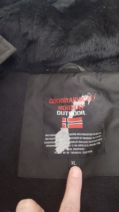 Kurtka męska Geographical Norway rozm. XL