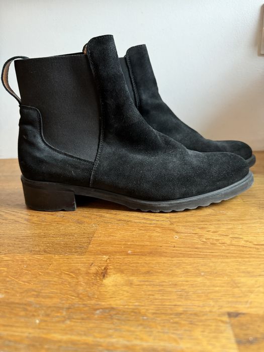 Skorzsne botki sztyblety solo femme 41