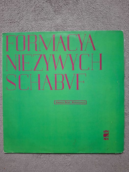 Formacya Nieżywych Schabvf - Wiązanka Melodii Młodzieżowych Winyl 1989