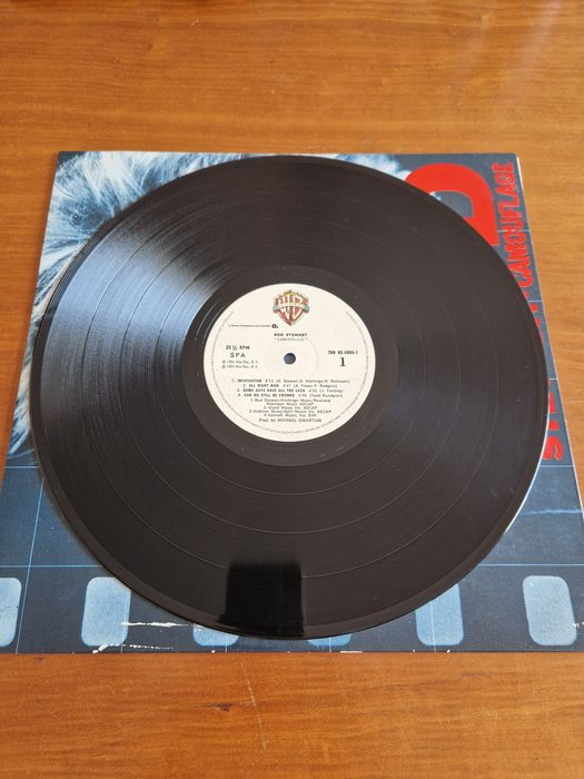 Vinil "Camouflage", Rod Stewart, 1984