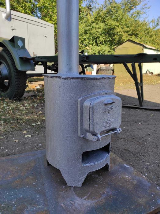 Буржуйка чугунная