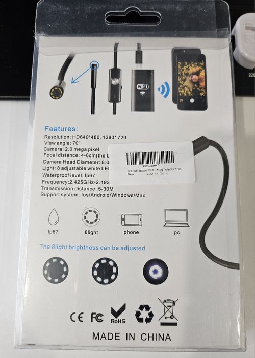 Kamera ENDOSCOPE wi-fi