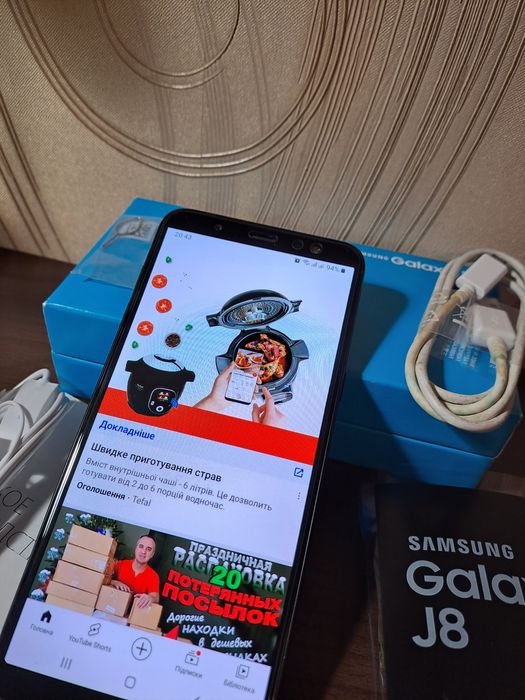 Телефон Samsung GalaxyJ8 J810F 2018 3/32GB Black