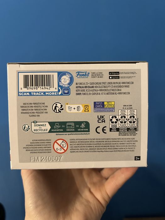 Pudełko po Funko Pop Harry Potter Ginny Weasley nr 46