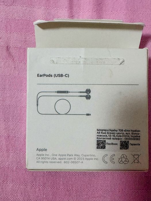 Аpple EarPods usb-c