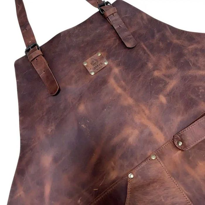 Фартух шкіряний FR21 Фартук из кожи Фартук для гриля и барбекю