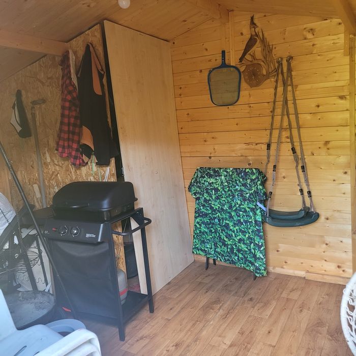 Działka  z altaną ROD