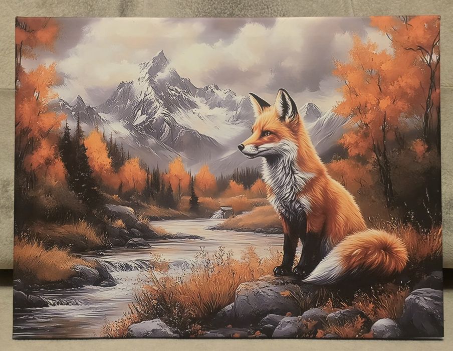 Obraz myśliwski LIS Vulpes vulpes L.