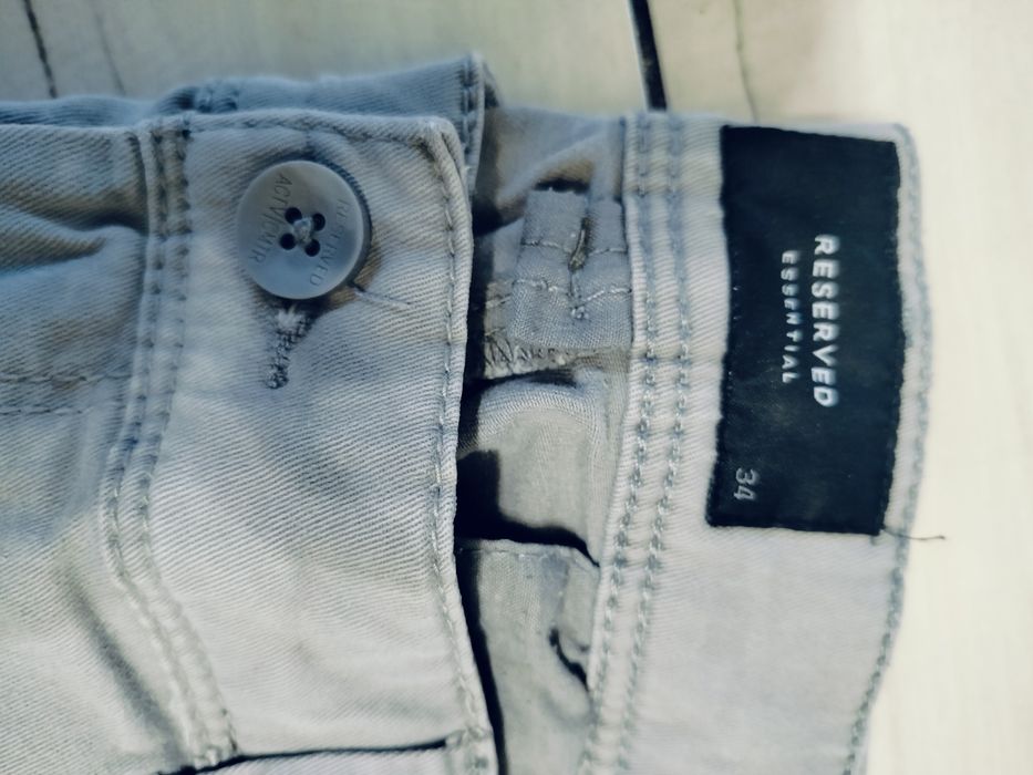 3x spodnie męskie RESERVED 34 i 36