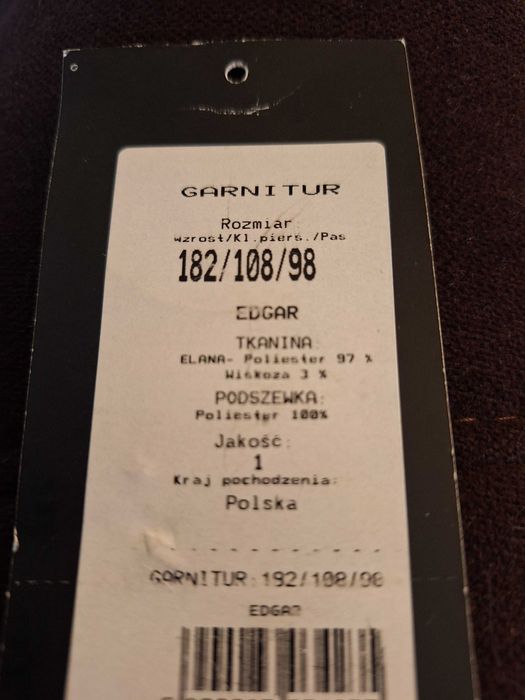 Garnitur 3-częściowy Recman czarny