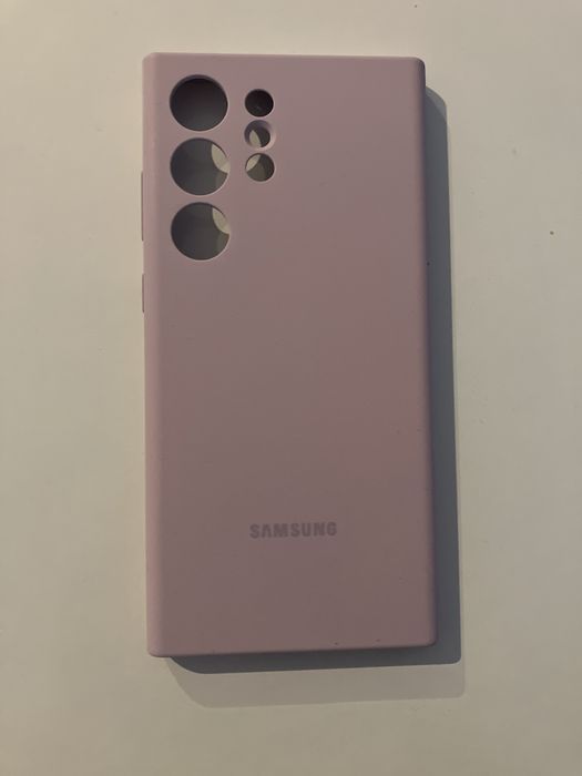 Capa Samsung S23 Ultra original (rosa)
