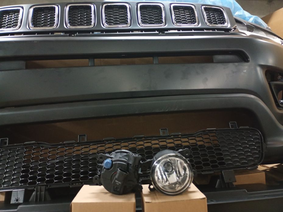 Jeep compass 17+ туманка противо туманные фары
