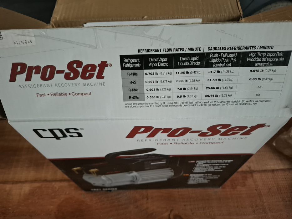 Stacja odzysku czynnika TRS21E  CPS