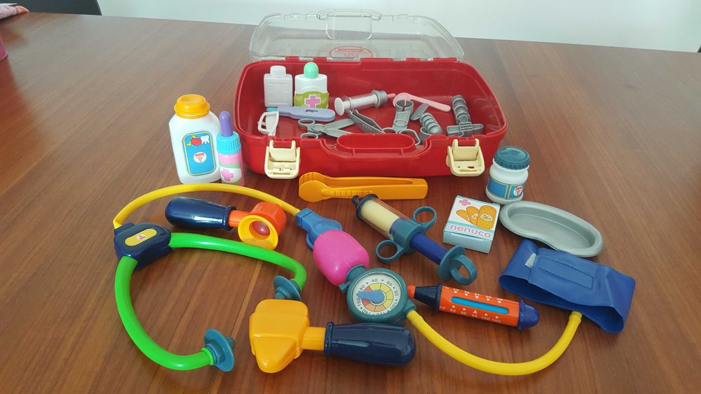 Maleta Cabeleireiro Médico e Piquenique