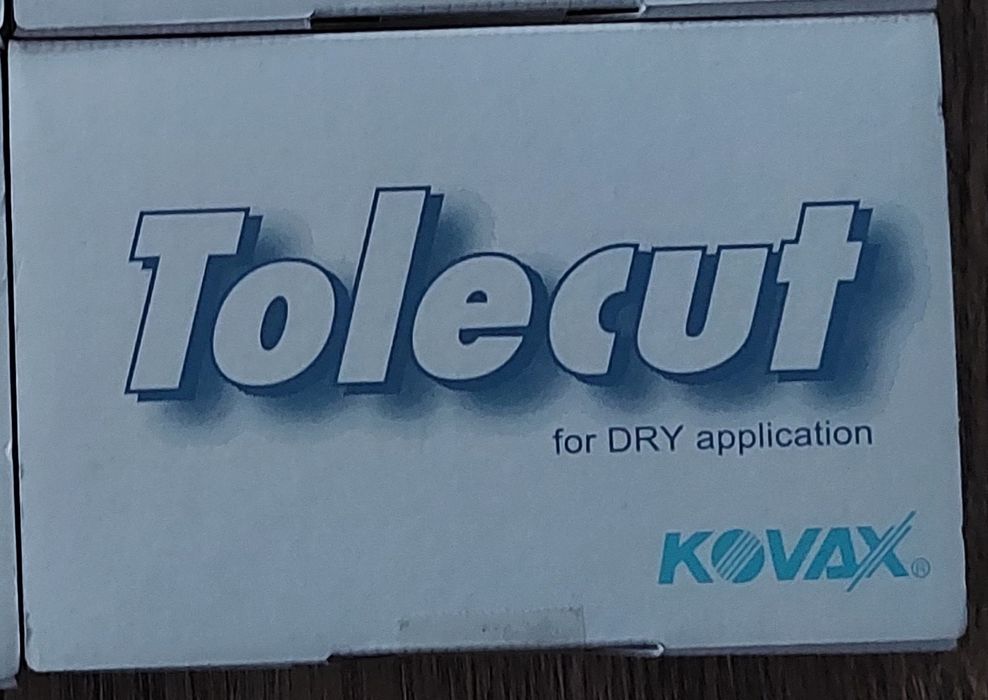 KOVAX TOLECUT k1200/ k1500/k2000 Papier ścierny