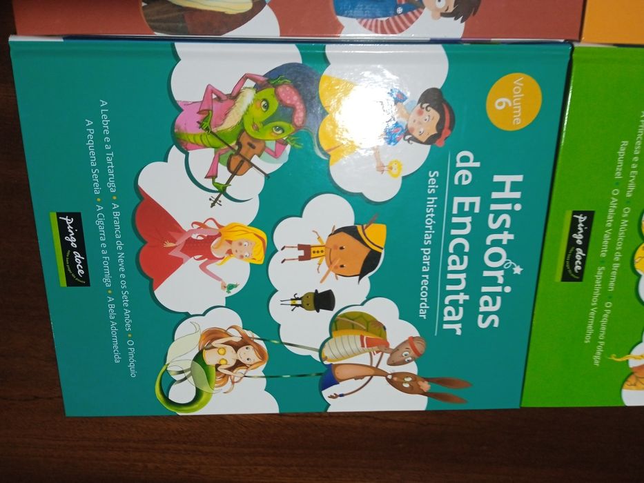 6 livros de histórias infantis