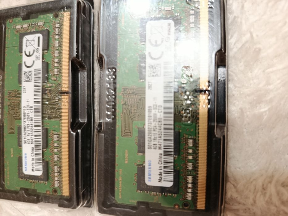Оперативна пам'ять 2х4 ГБ ddr4 для ноутбука