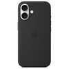 APPLE Silicone Case MagSafe do iPhone 16 Czarny