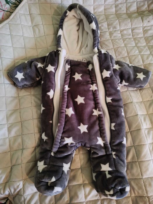 Kombinezon zimowy niemowlecy 0-3 miesiace