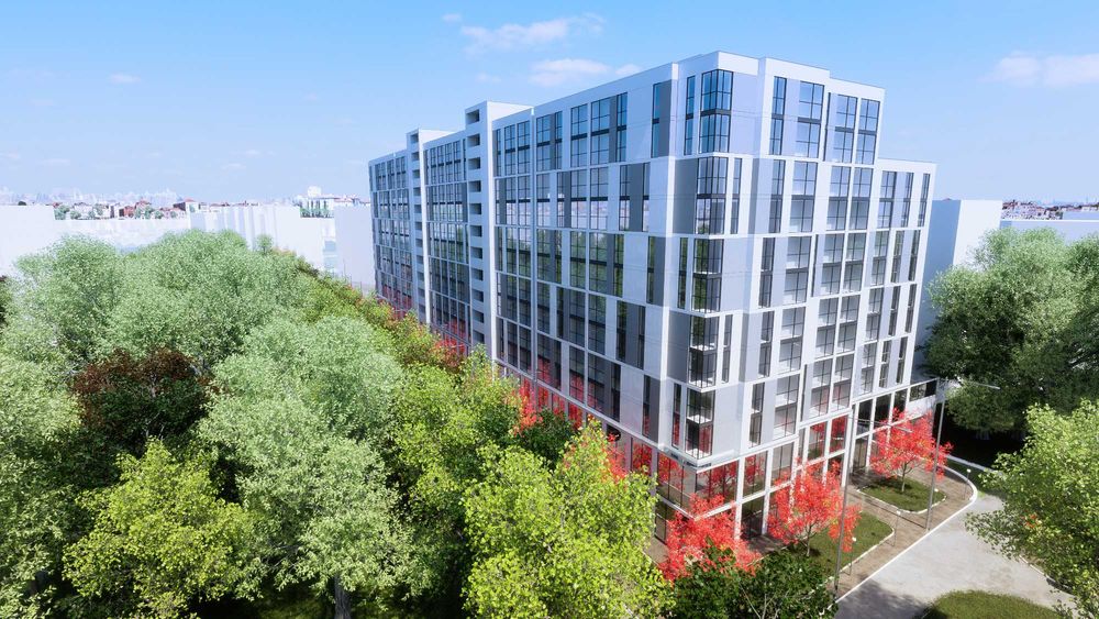 3 кімнатна квартира на Хоткевича - новобудова. Розтермінування