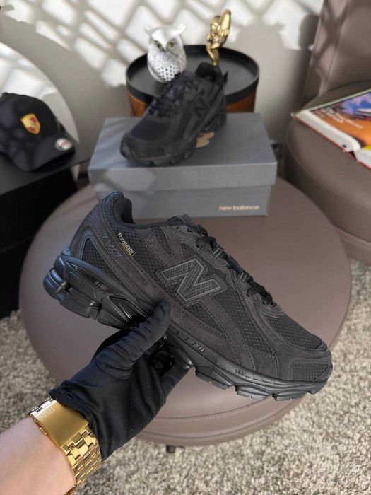 Waterproof кросівки New Balance 740 Thinsulate (41-50) — Чоловічі водостійкі Нью Баланс, сірі, утеплені, термо