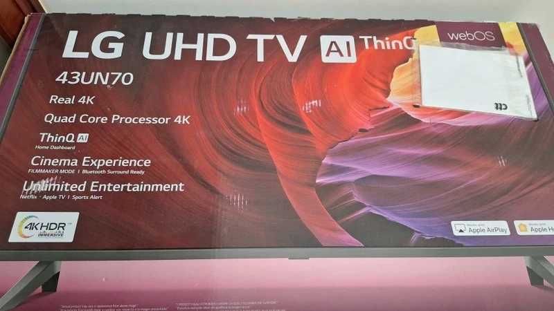 Smart TV 43 Polegadas, UHD, otimo estado! Televisor, TV. Levantar no Porto.