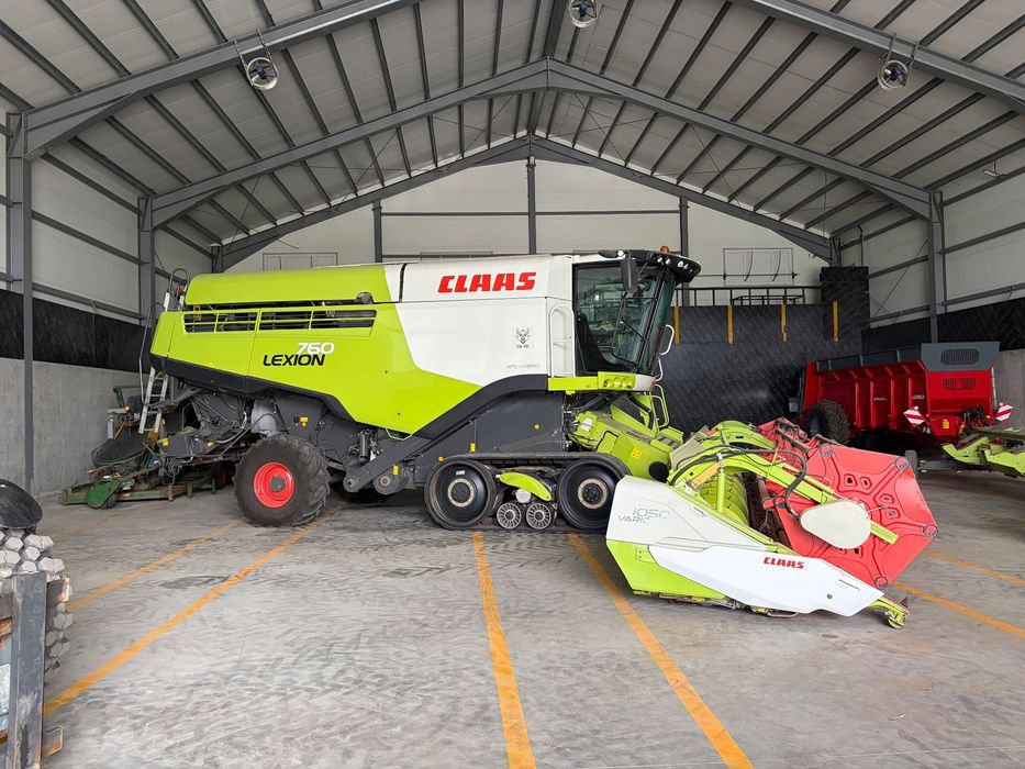 Claas Lexion 760  Claas Lexion 760 teratrac laser pilot cebis cemos