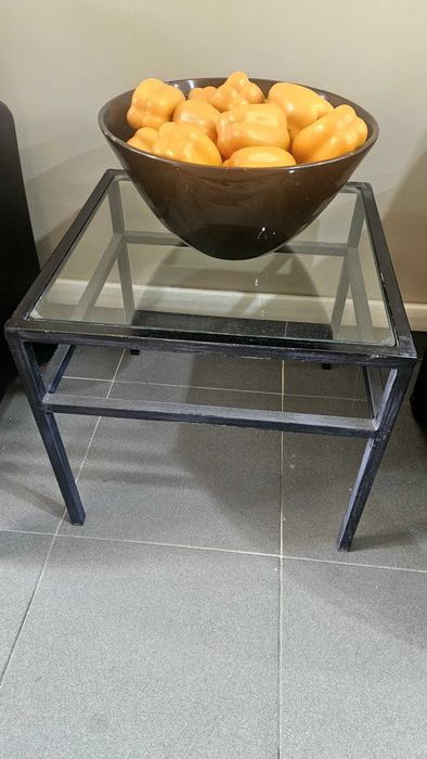 Mesa de centro em ferro