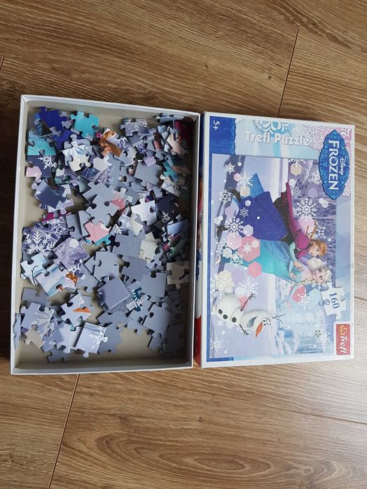 Trefl Puzzle 160el. Disney Kraina Lodu Jazda Na Łyżwach 15317