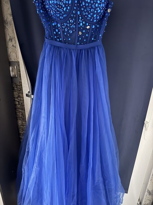 Suknia Balowa Tiulowa Chabrowa Damska