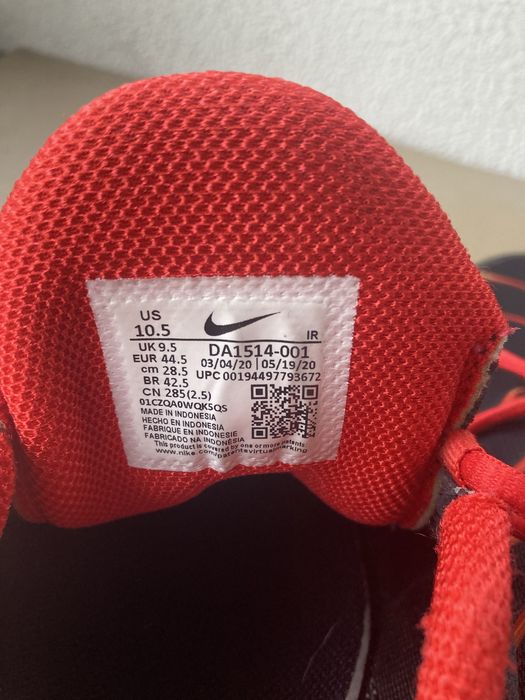 Ténis Nike Air Max Volcano, Nº44,5