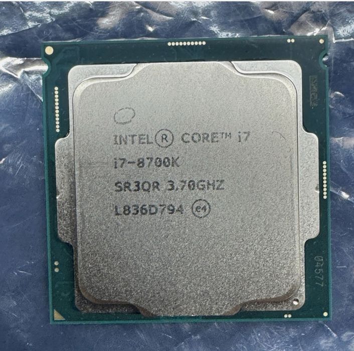 Процессор intel core i7 8700k socket 1151