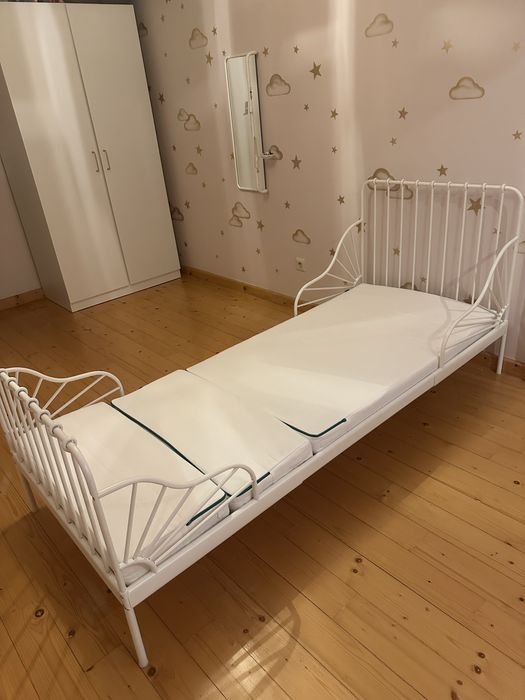 Дитяче ліжко IKEA, MINNEN, з матрацом