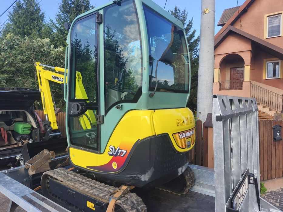 Wynajem minikoparka  Yanmar SV17
