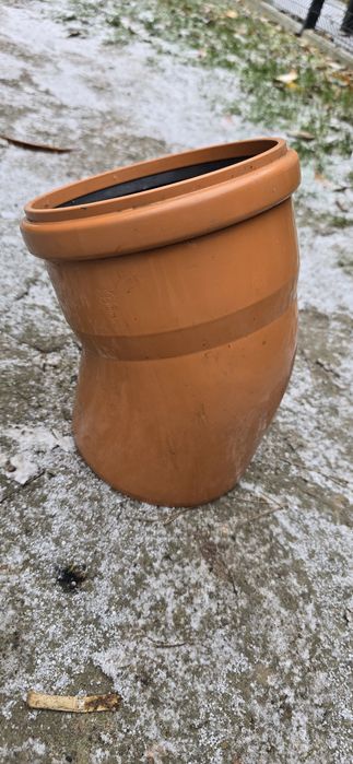 Kolano kanalizacji zewnętrznej, nowe, 160x30