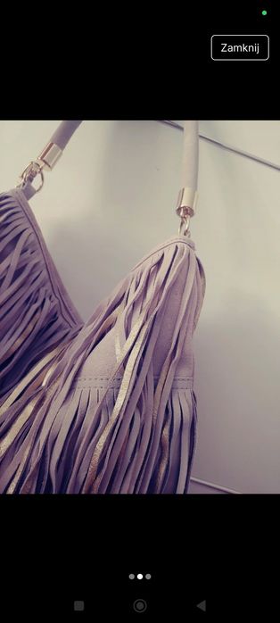 Torebka z frędzlami