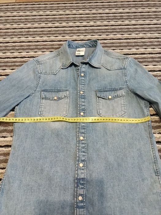 Джинсова сорочка S або М