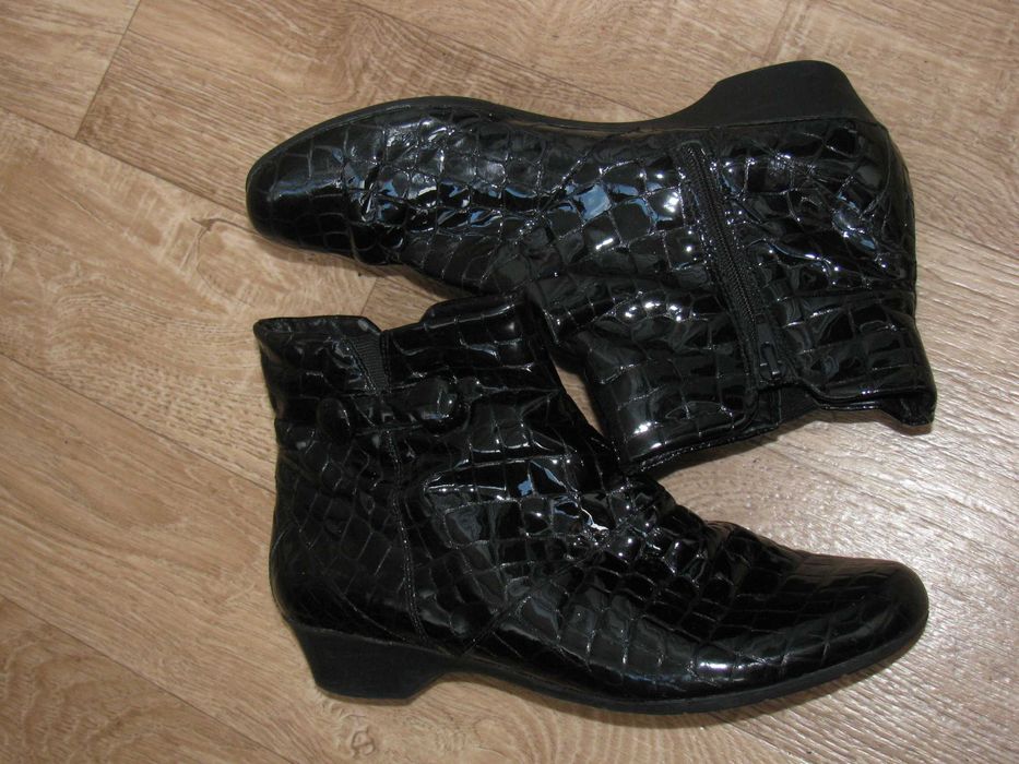 Мягкие кожаные ботинки Clarks Англия 2 пары